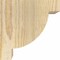 Ekena Millwork Alpine Rough Sawn Corbel, Douglas Fir, 6"W x 6"D x 6"H COR06X06X06ALP00RDF - alternate 2